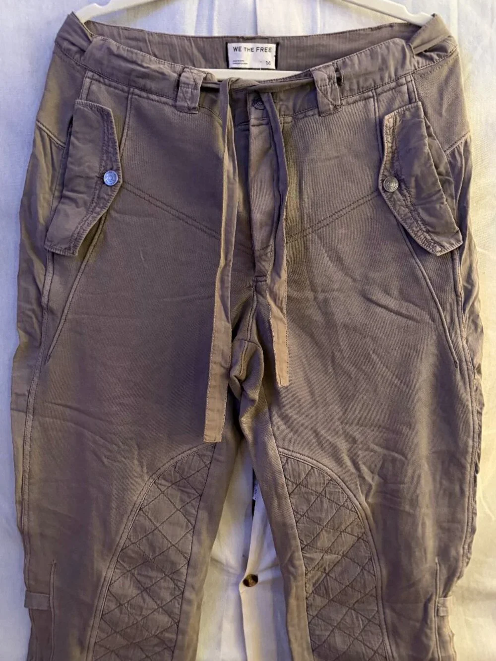 Free People We The Free Safari Sun Cropped Pants